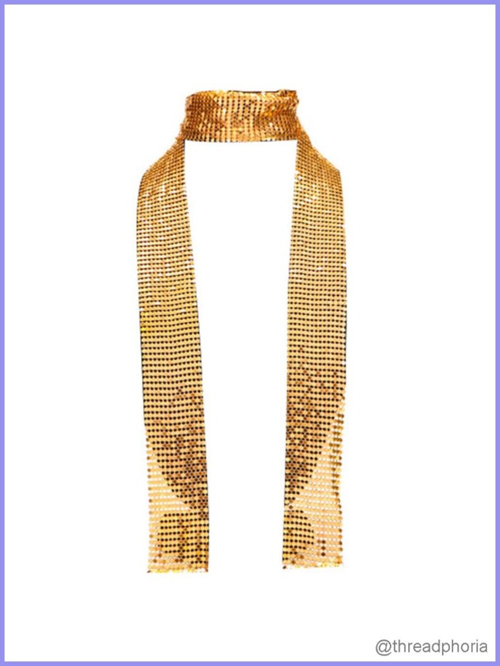 Women's Sequin Scarf Necklace Statement Metallic Mesh Body Chain Layered Party